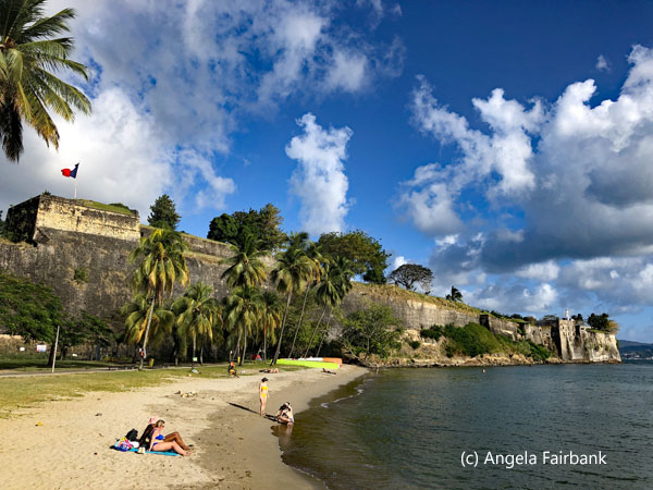beach and fort