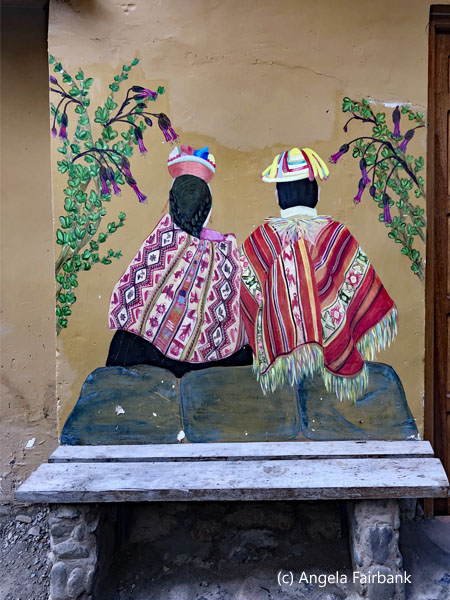 mural at lunch place