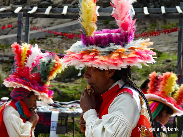 panpiper in elaborate hat