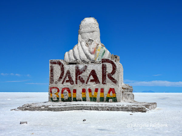 dakar bolivia marker