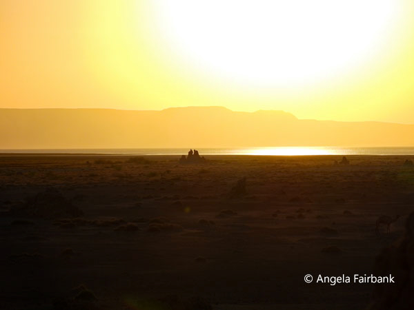 Lac Abbe sunset 1