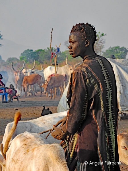 mundari camp scene 97