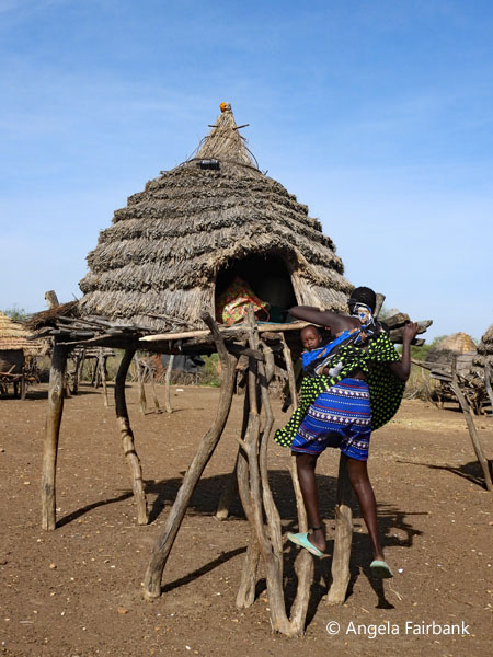 Toposa storage building