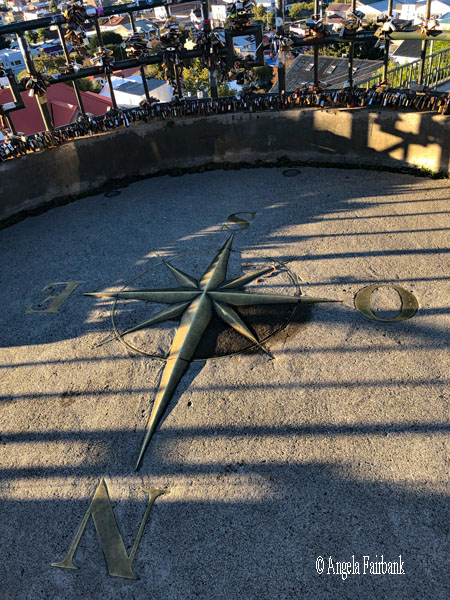 locks above Punta Arena