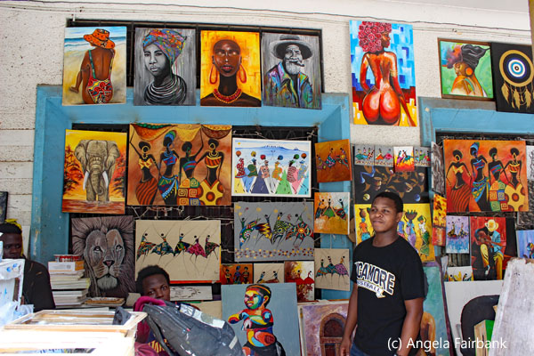 artists with paintings