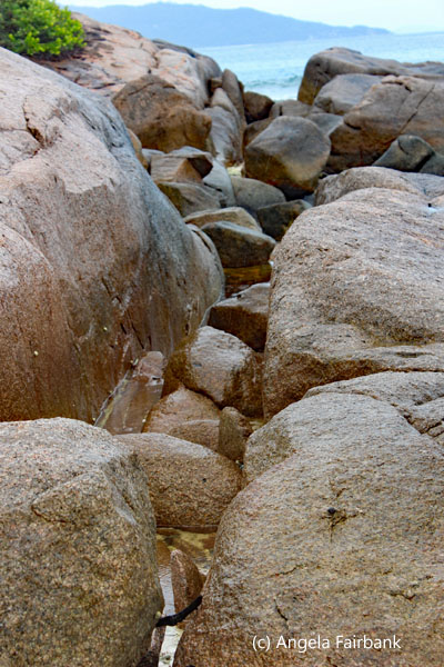granite boulders