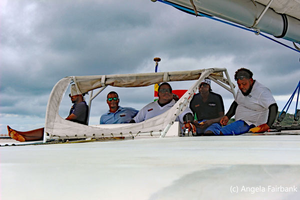 crew on deck