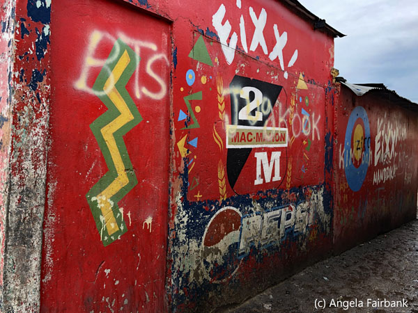 painted wall of tavern 1