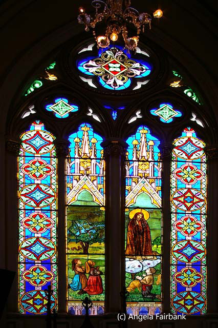 stain glass window