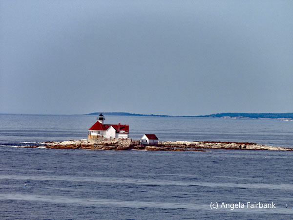 island with lighthouse