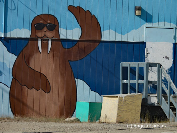 walrus mural
