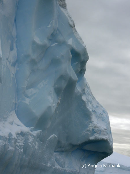 profile in an iceberg