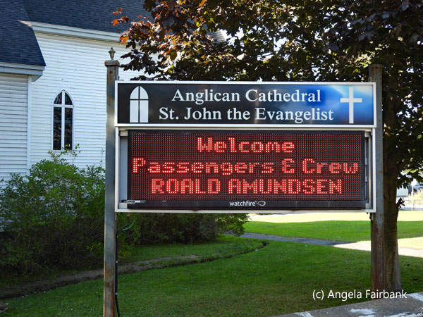 church sign