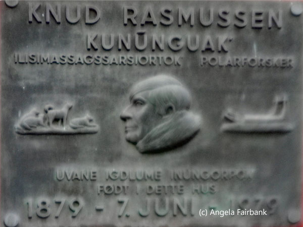 knud rasmussen plaque