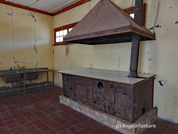 kitchen of community centre