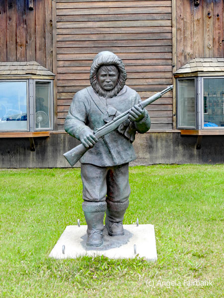 statue of alaska territorial guard