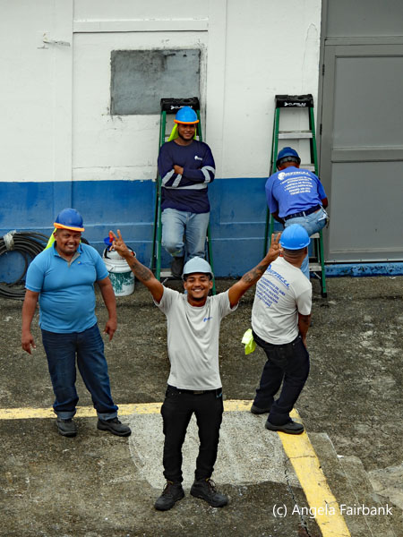 canal workers