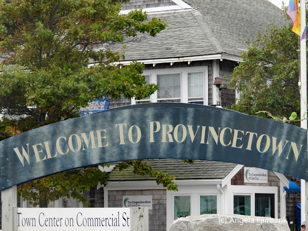 welcome to provincetown sign
