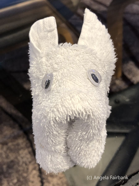 towel creature